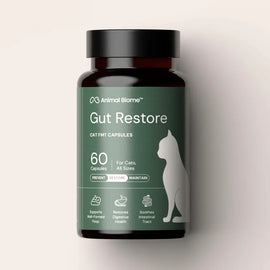 Kitty Biome Gut Restore Supplement FMT Capsules for Cats - Cat Digestive & Probiotics Supplements 1