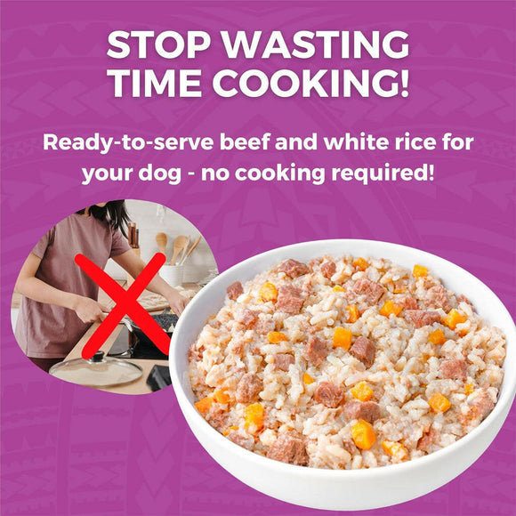 Koha Limited Ingredient Bland Diet Beef & White Rice ready to serve