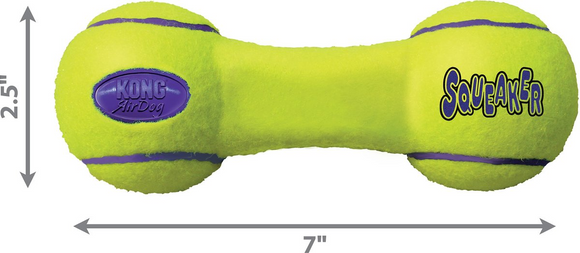 Kong AirDog Squeaker Dumbbell Dog Toy - Medium - Dog Toys 6