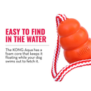 KONG Aqua Floating Dog Toy Large - Dog Toy 8