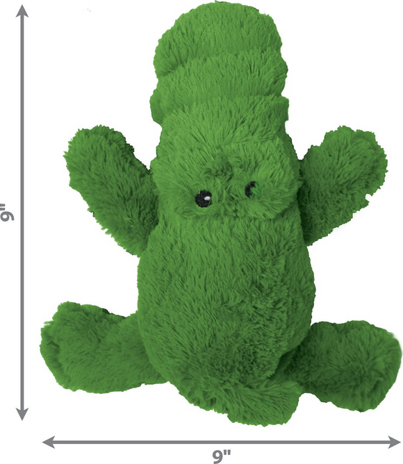 Kong Cozie Ali Alligator Squeaky Plush Toy For Dogs - Medium - Plush Dog Toys 5