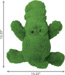 Kong Cozie Ali Alligator Squeaky Plush Toy For Dogs - X-Large - Plush Dog Toys 6