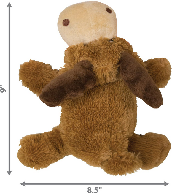 Kong Cozie Marvin the Moose Plush Toy For Dogs - Medium - Plush Dog Toys 6