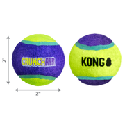 Kong Crunch Air Balls Chew Toy For Dogs - Small (3 pack) - Dog Toys 5