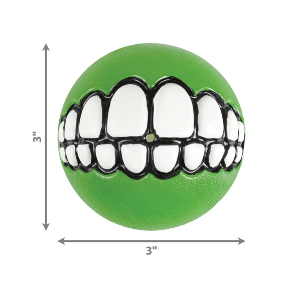 Kong Grinz by Rogz Ball Toy For Dogs (color varies) - Large - Dog Toys 8