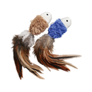 KONG Naturals Crinkle Fish Catnip Cat Toy 2 pack - Dog Toy 2