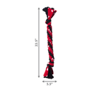 KONG Signature Rope Dog Toy - 20 Inch Dual Knot - Dog Toy 7