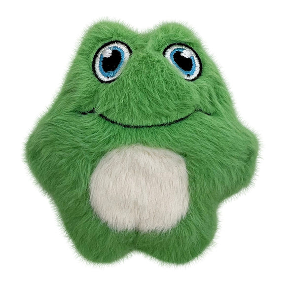 KONG Snuzzles Squeaker Toy For Dogs - Frog (X-Small) - Plush Dog Toys 11