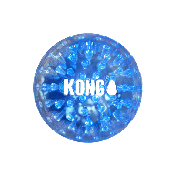 KONG Squeezz Geodz Balls Dog Toy 2 pack Assorted Colors - Dog Toy 1