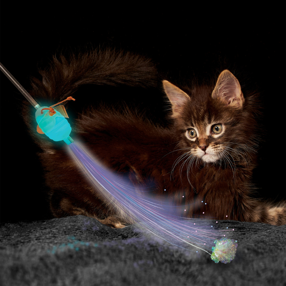KONG Teaser Glow Firefly Cat Toy - Cat Toys 2