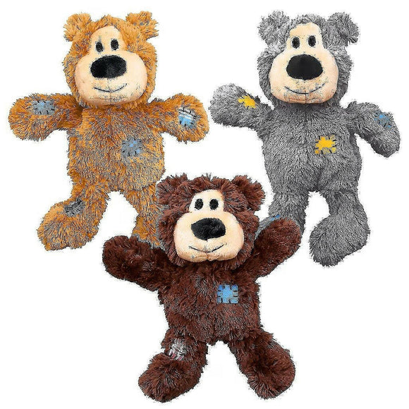 Kong Wild Knots Bear Toys For Dogs -Small/Medium (assorted colors)