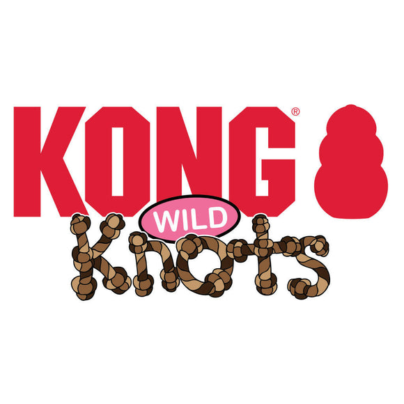 Kong Wild Knots Tiger Toy For Dogs- Medium/Large