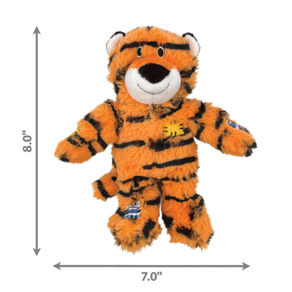 Kong Wild Knots Tiger Toy For Dogs - Small/Medium - Dog Toys 7