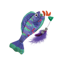 KONG Wrangler Angler Fish Cat Toy Assorted Colors - Dog Toy 1