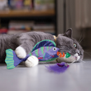 KONG Wrangler Angler Fish Cat Toy Assorted Colors - Dog Toy 4