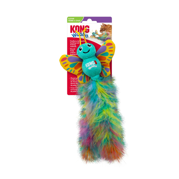 KONG Wubba Butterfly Cat Toy - Cat Toys 1