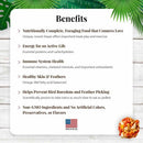 Lafeber Tropical Fruit Nutri-Berries Conure Food 10-oz - Bird Food 3