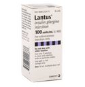 Lantus Insulin 100 units/mL (10 mL)