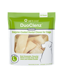 DuoClenz Enzyme-Coated Rawhide Dental Chews for Dogs