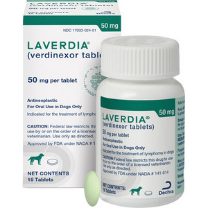 Laverdia-CA1 Tablets (Verdinexor) for Dog Cancer Treatment - 50mg (16 tablets) - Online Dog Pharmacy: Supplements
