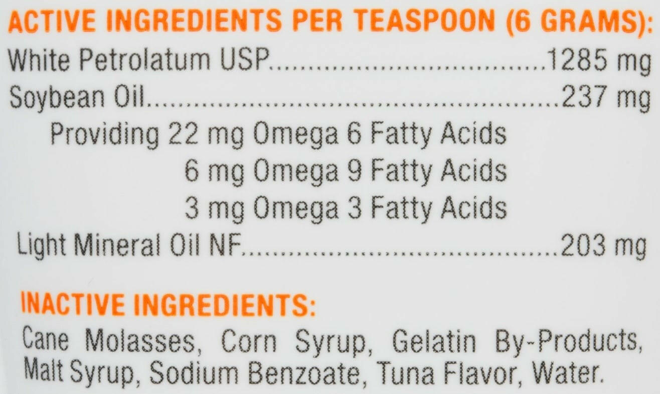 Vetoquinol Laxatone for Cats: Tuna Flavored Gel 2.5 oz tube