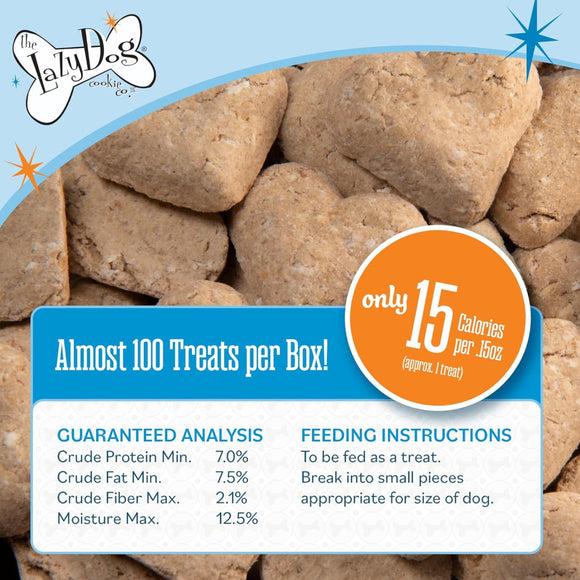 Lazy Dog Ginger Glazed Pumpkin Carrot Treats For Dog (14 oz)