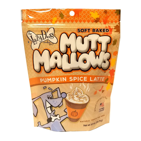 Lazy Dog Pumpkin Spice Latte Dog Treats 5-oz - Dog Treats 1
