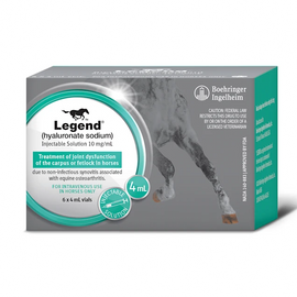 Legend (Hyaluronate Sodium) Injectable Solution 4 ml - 6 Vials - Pet Medicine 1