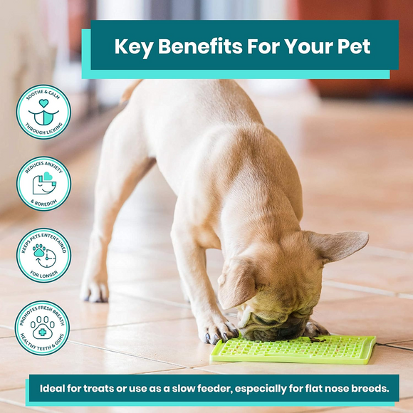 LickiMat Classic Soother Lick Mat for Dogs