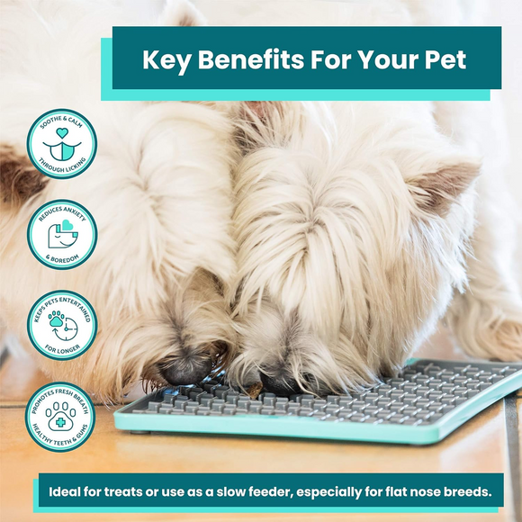 LickiMat TUFF Buddy Lick Mat for Dogs - Dog Lick & Snuffle Mats 5