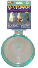 Lixit Quick Lock Critter Brite Crock for Small Animals -Assorted Colors - Small Animal Supplies 7
