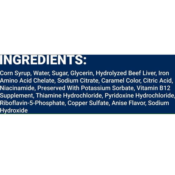 Ingredients of Lixotinic Liquid Vitamin & Mineral Supplement for  Horses, Cats and Dogs