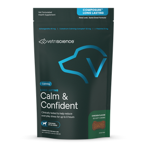 Long Lasting Calm & Confident Chews for Dogs - 50 soft chews - Dog Supplements & Vitamins 1