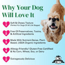 Lord Jameson Blue Bliss Organic Blueberry Soft & Chewy Treats Dog (6 oz)