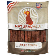 Loving Pets Natural Value Beef Sticks Dog Treats (14 oz)