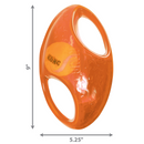 Kong Jumbler Football Toy For Dogs (color varies), Large/X-Large-7