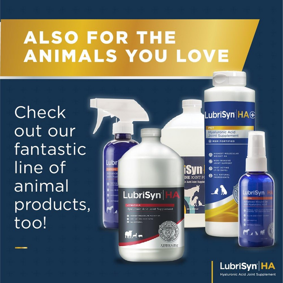 LubriSyn HA Human Joint Formula (11.5 oz) - Dog Supplements & Vitamins 5