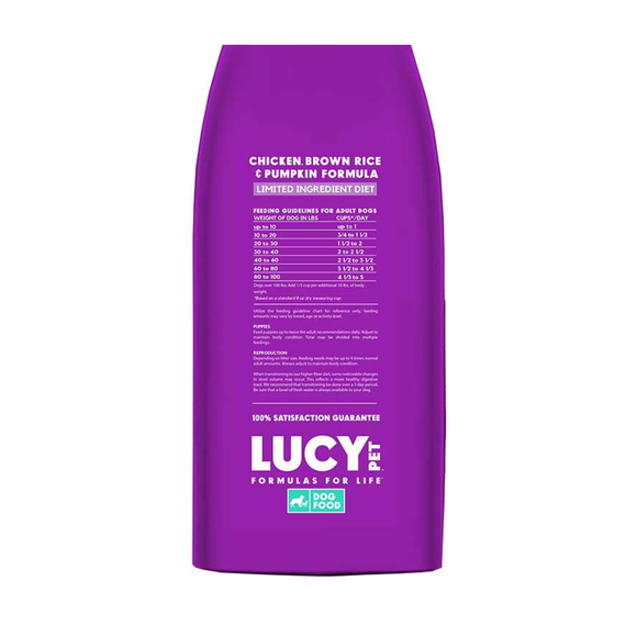 Lucy Pet Formulas For Life Limited Ingredient Chicken Brown Rice & Pumpkin Dry Dog Food - Dog Food 5
