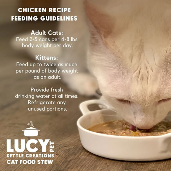 Lucy Pet Kettle Creations Gravy Wet Cat Food (2.75 oz x 12 cans) - Cat Food 11