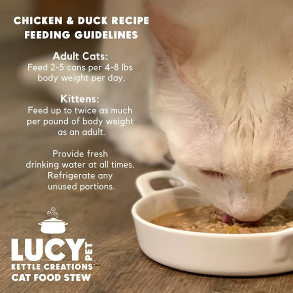 Lucy Pet Kettle Creations Gravy Wet Cat Food (2.75 oz x 12 cans) - Cat Food 24