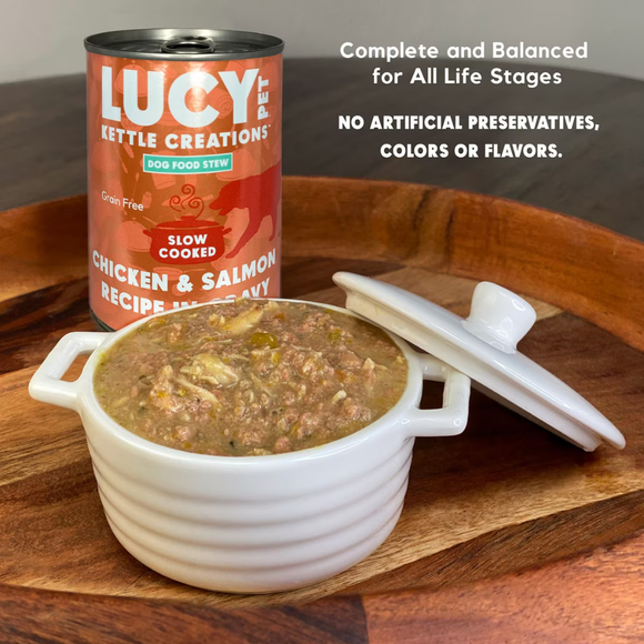 Lucy Pet Kettle Creations Gravy Wet Dog Food (12.5 oz x 12 cans) - Dog Food 17