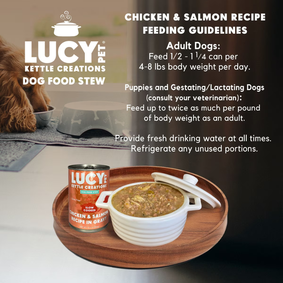 Lucy Pet Kettle Creations Gravy Wet Dog Food (12.5 oz x 12 cans) - Dog Food 16