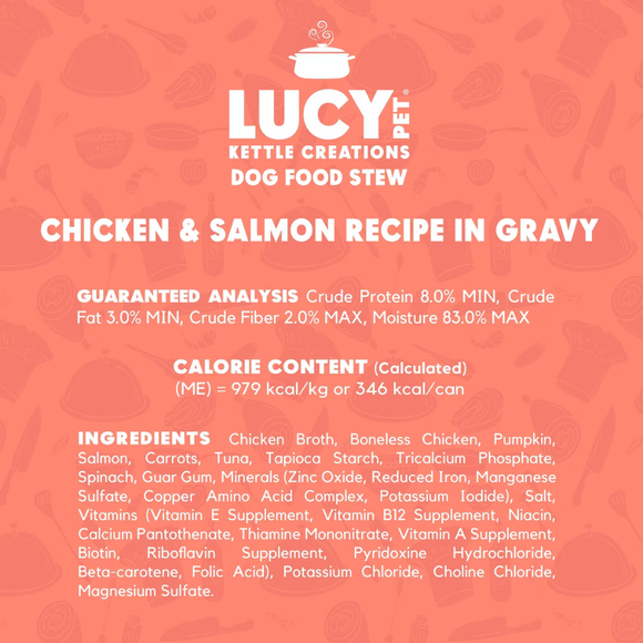 Lucy Pet Kettle Creations Gravy Wet Dog Food (12.5 oz x 12 cans) - Dog Food 14