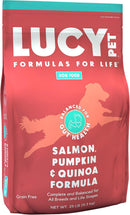 Lucy Pet Products Formulas for Life Grain-Free Salmon, Pumpkin & Quinoa Formula Dry Dog Food 25 lbs