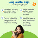 Lung Gold - Lower Respiratory Tract Support for Dogs - Dog Supplements & Vitamins 11