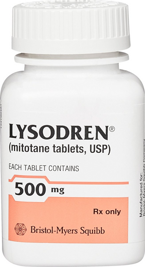 Lysodren (Mitotane) Tablets 500mg (100 tablets) - Treat Adrenal Cortical Carcinoma - Pet Medicine 1