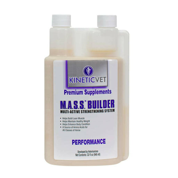 M.A.S.S. Builder M.A.S.S. Builder Healthy Weight Gain Supplement For Horses - 32-oz - Horse Vitamins & Supplements 1