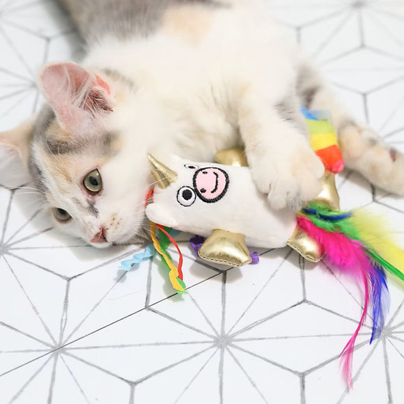 Mad Cat Mewnicorn Toy For Cats (2 pk) - Cat Toys 2