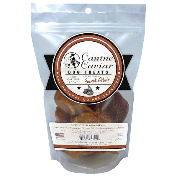 Canine Caviar Dried Sweet Potato Dog Training Treats (6 Oz)