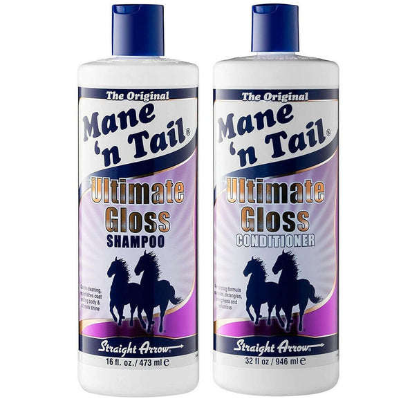 Mane ’n Tail Ultimate Gloss Shampoo & Conditioner - 64 oz / Shampoo & Conditioner - Horse Shampoos & Conditioners 6